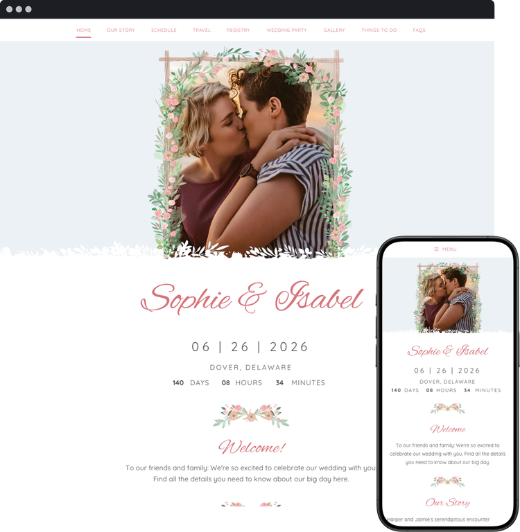 Floral Garden Chuppah